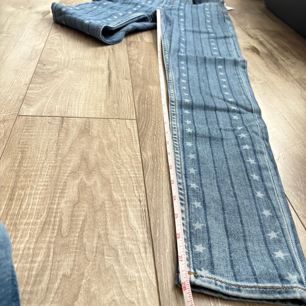 SANDRO star and striped pattern jeans - Picture 11 of 11